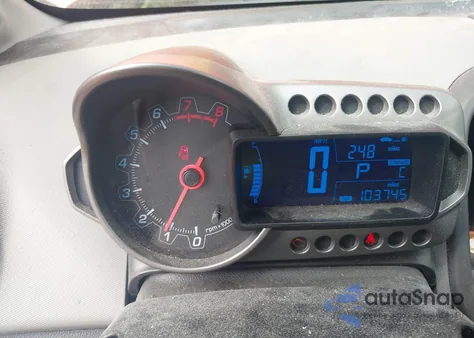 2013 Chevrolet Sonic Ls Auto from USA, damaged, VIN 1G1JA6SHXD4100766